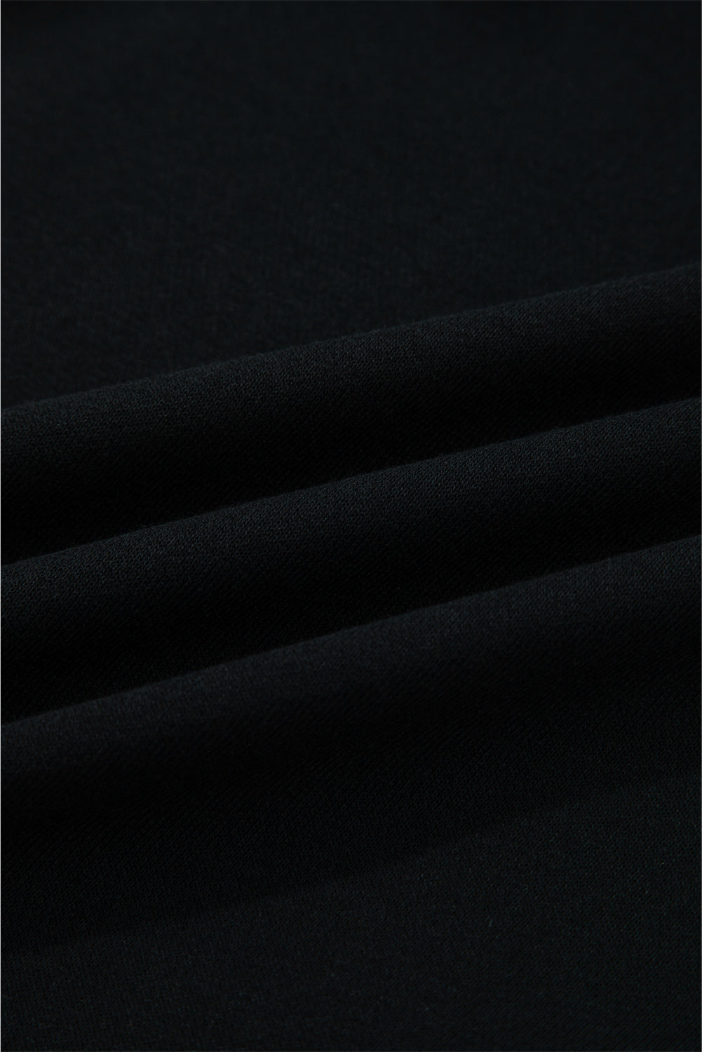 Black Varsity Football Bow Baggy Sweatshirt